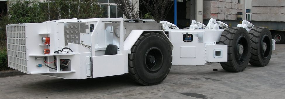 Coal-mine longwall chock carrier